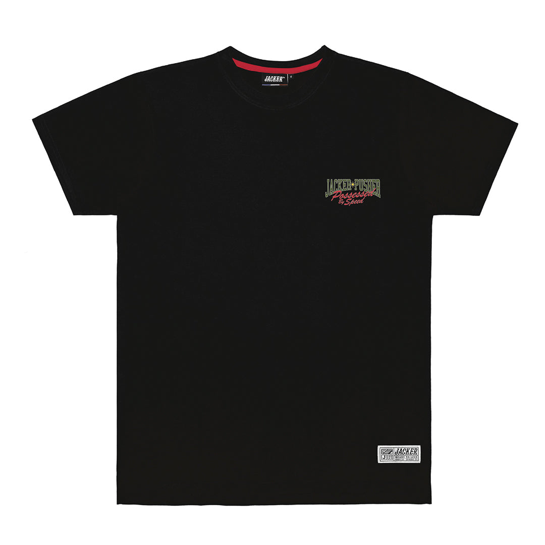 Jacker x Pusher T-Shirt Black