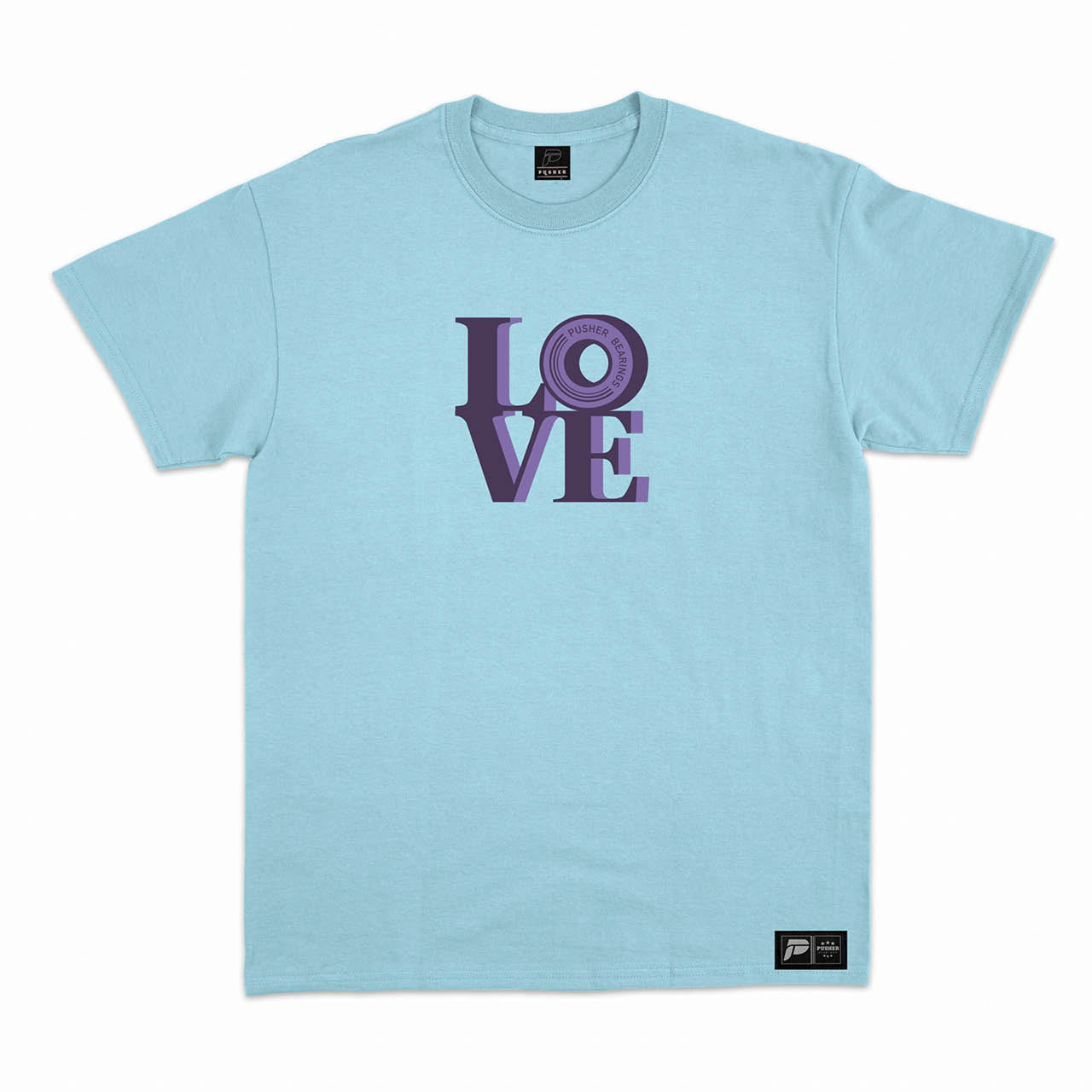 Pusher Love T-Shirt Blue