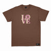 Pusher Love T-Shirt Brown