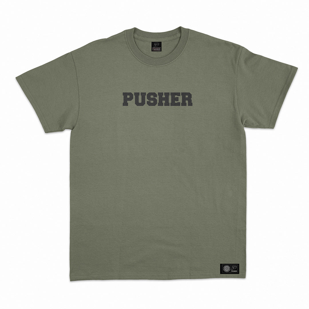 Pusher Bearings - Academik T-Shirt Kaki