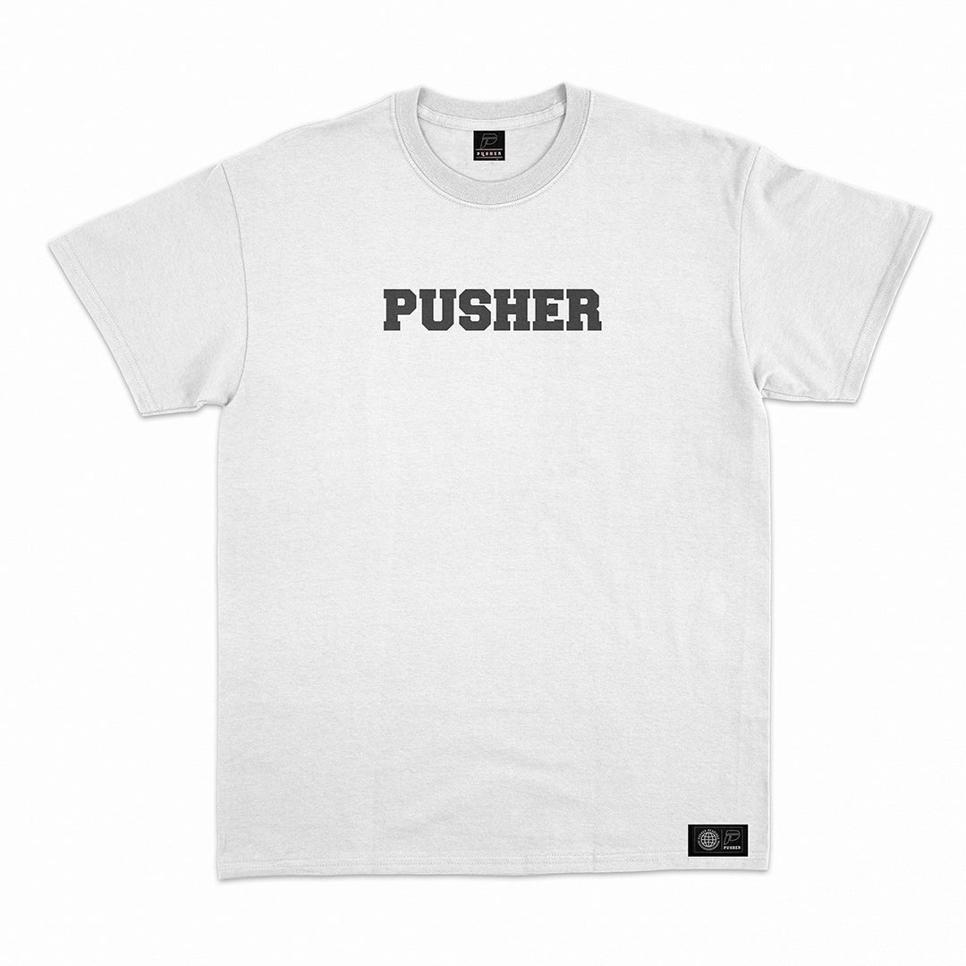 Pusher Bearings - Academik T-Shirt White