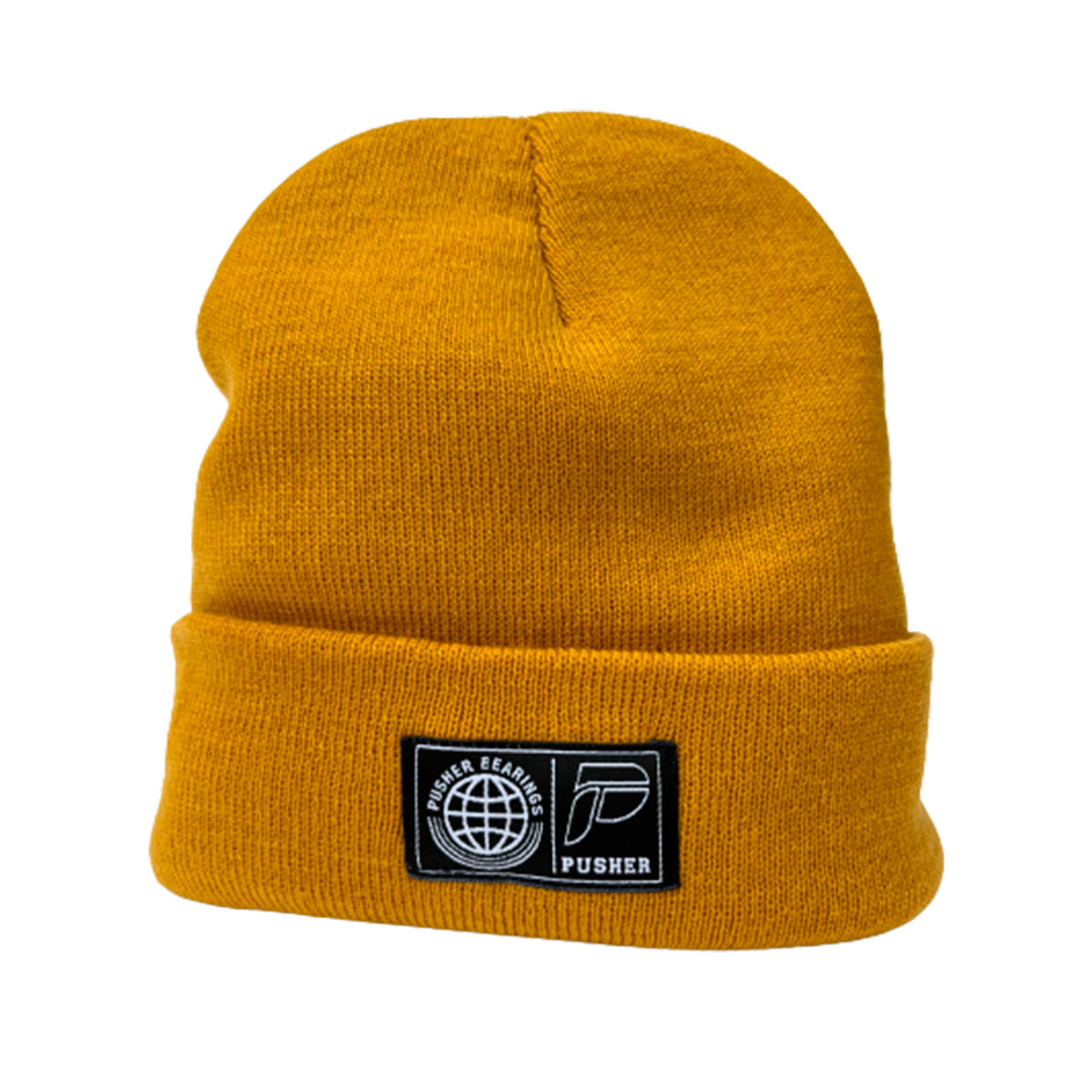 Pusher Bearings Beanie Camel